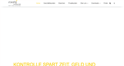 Desktop Screenshot of merkitreuhand.ch
